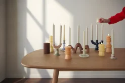 Geen Kandelaar bruin - l27xb6xh12cm