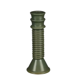 Geen Kandelaar d.groen - h18xd7cm