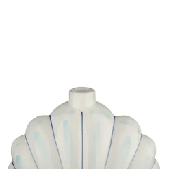 Geen Kandelaar schelp blauw