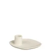 Geen Kandelaar wit - l13xb10xh4cm