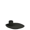 Geen Kandelaar zwart - l13xb10xh4cm