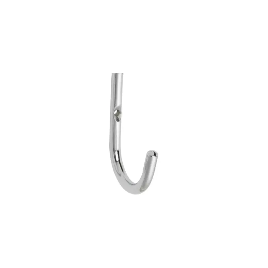 Geen Kapstok 2 haken Gerome chroom zamak 58 mm