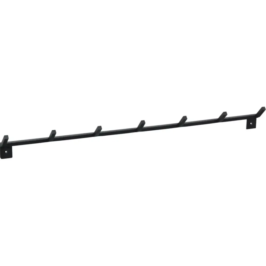 Geen Kapstok 7 haken Jack zwart ijzer 600 mm