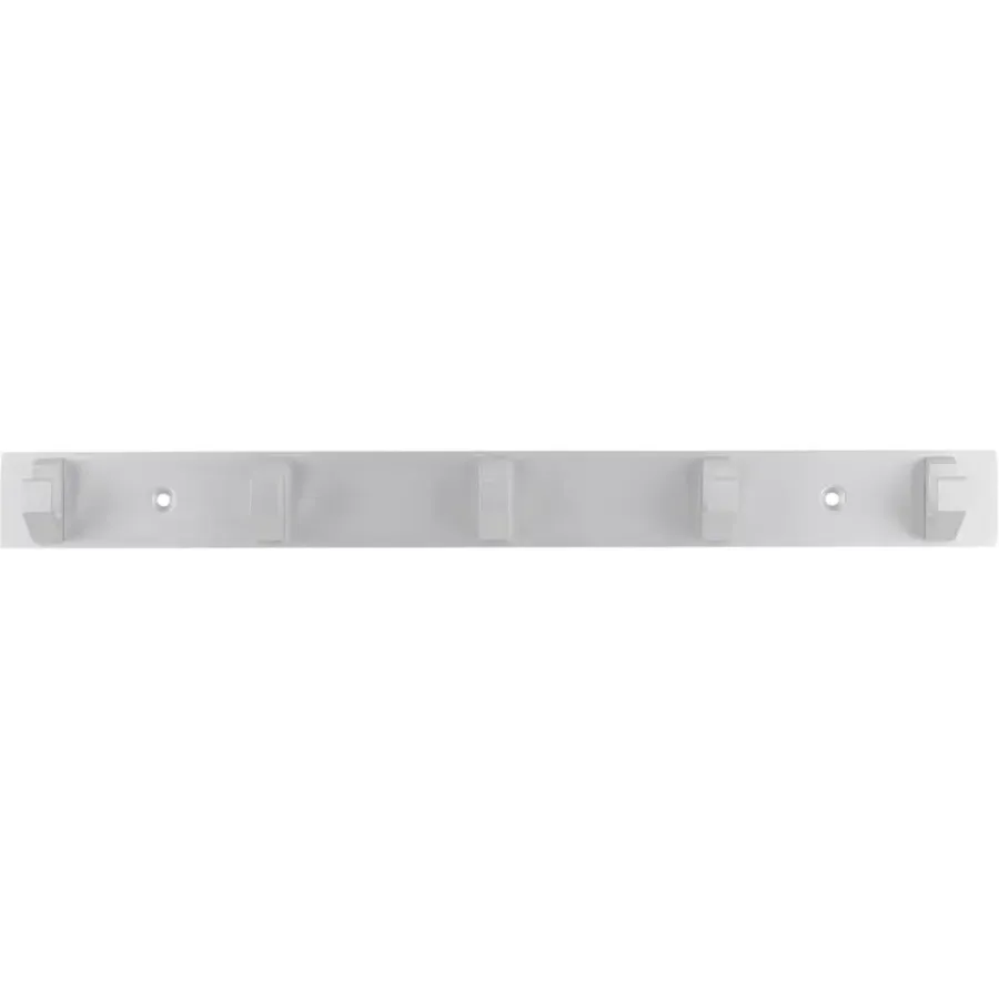 Geen Kapstok 5 haken Kristel aluminium 360 mm