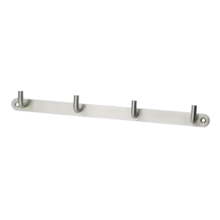 Geen Kapstok 4 haken Moja RVS 310 mm
