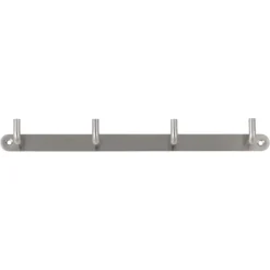 Geen Kapstok 4 haken Moja RVS 310 mm