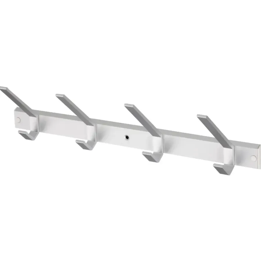 Geen Kapstok 4 haken Ria aluminium 456 mm