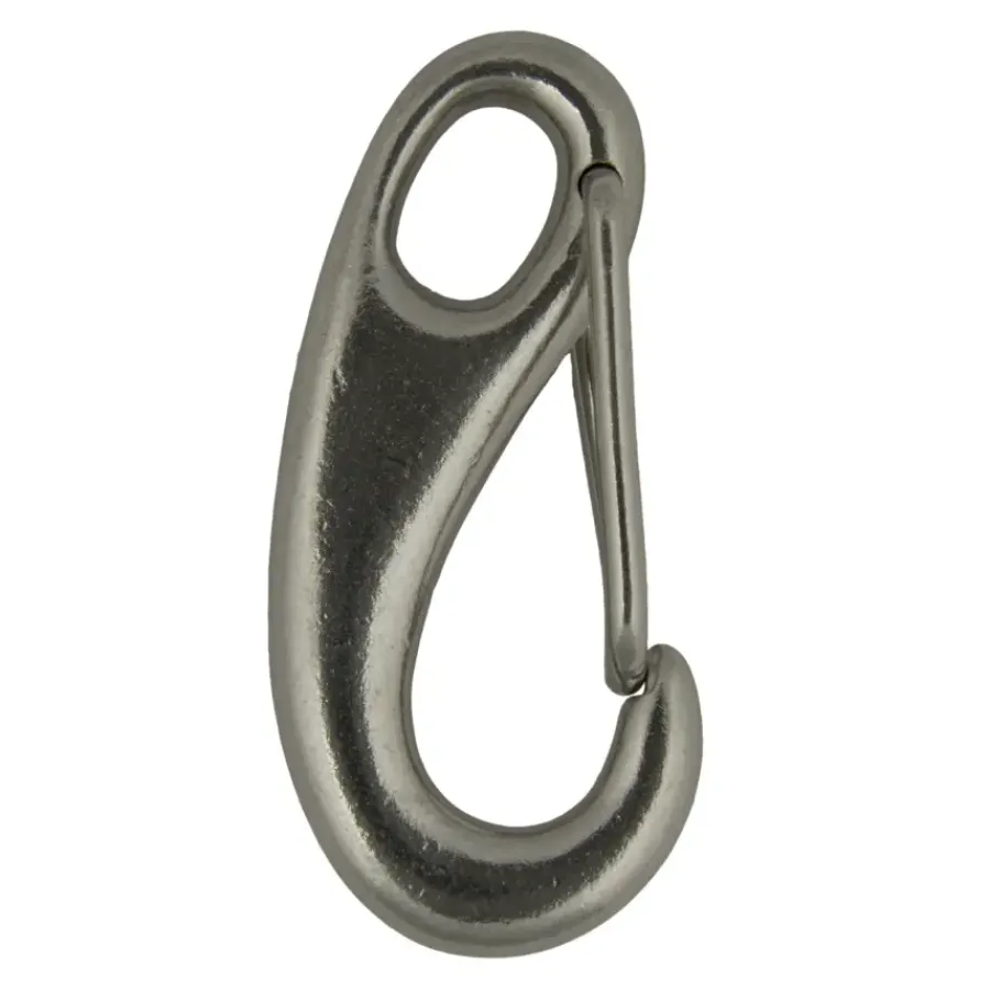KPE Holland Karabijnhaak dicht oog 75mm