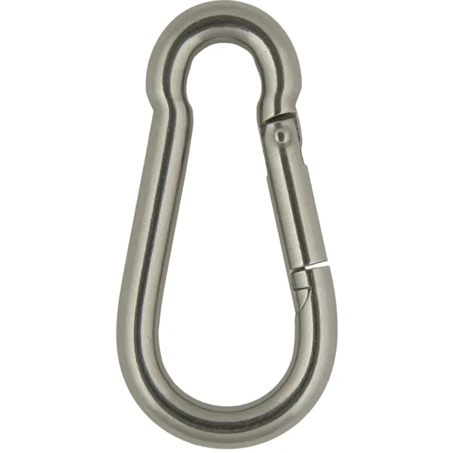 KPE Holland Karabijnhaak open oog 4x40mm