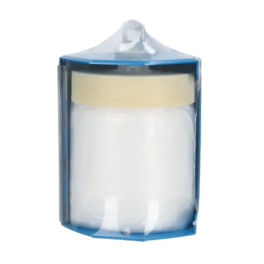 KARWEI afplaktape met afdekfolie in dispenser 33m x 55cm