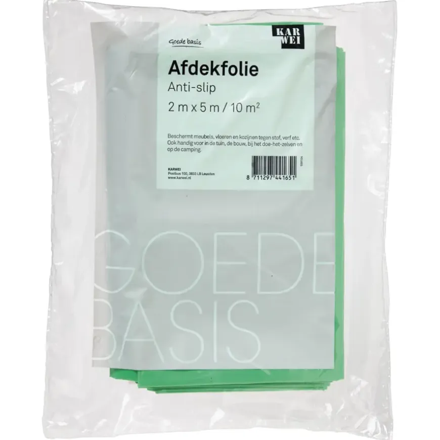 KARWEI anti-slip afdekfolie 2x5m