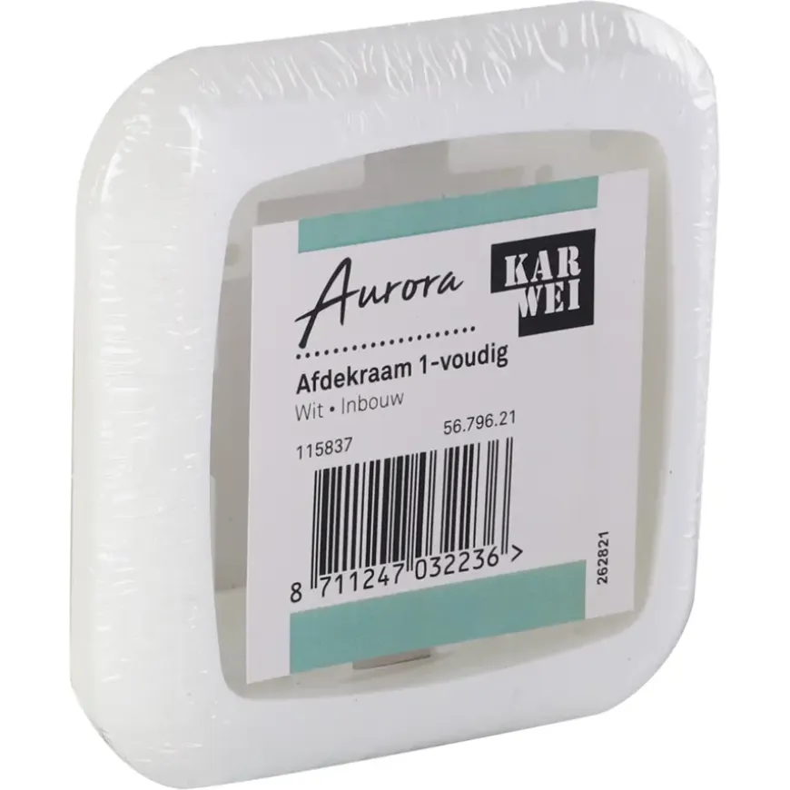 KARWEI Aurora afdekraam 1-voudig wit