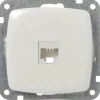 KARWEI Aurora UTP Wandcontactdoos CAT5 wit