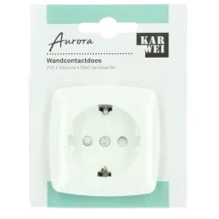 KARWEI Aurora wandcontactdoos RA wit