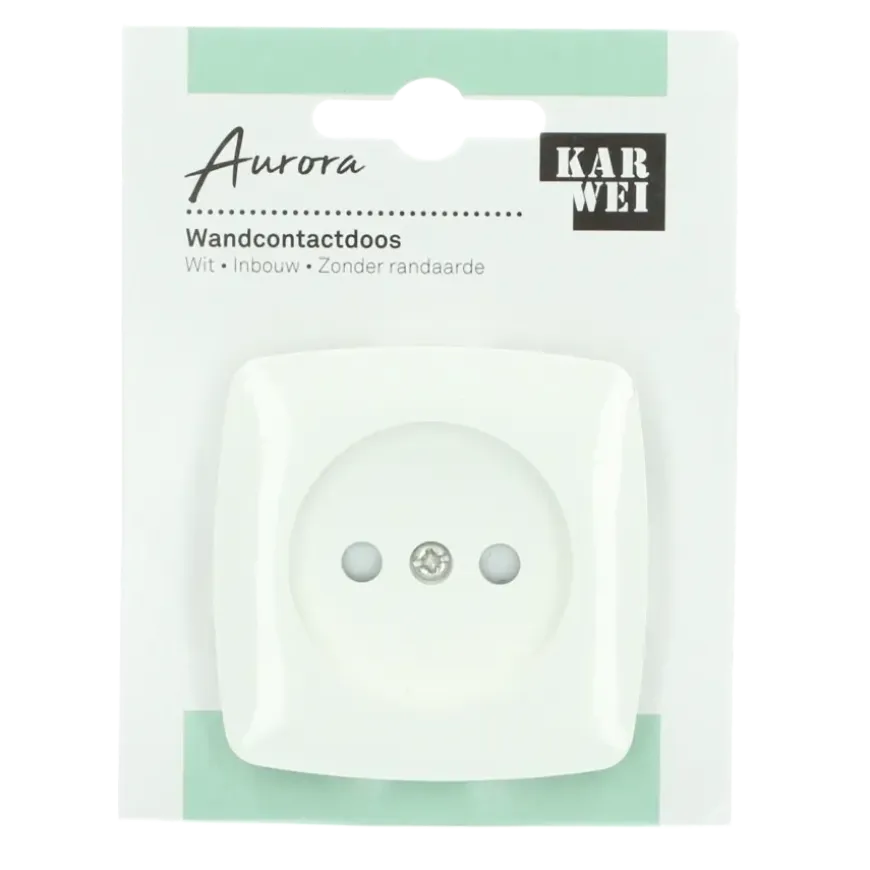 KARWEI Aurora wandcontactdoos wit