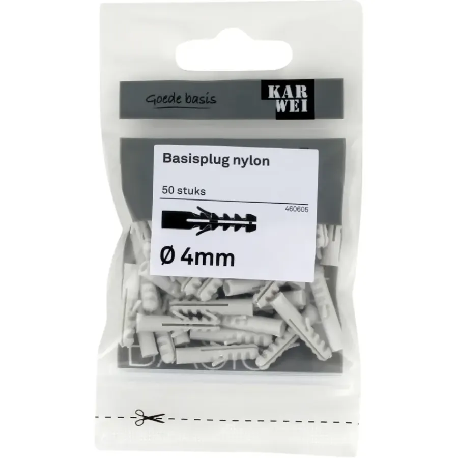 KARWEI Basisplug 4x20mm 50ST