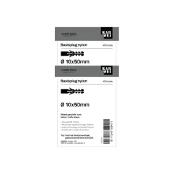 KARWEI Basisplug 10x50mm 40ST