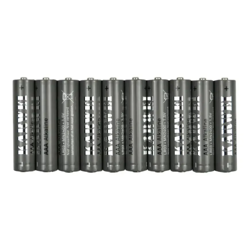 KARWEI Batterij Alkaline AAA 10 stuks