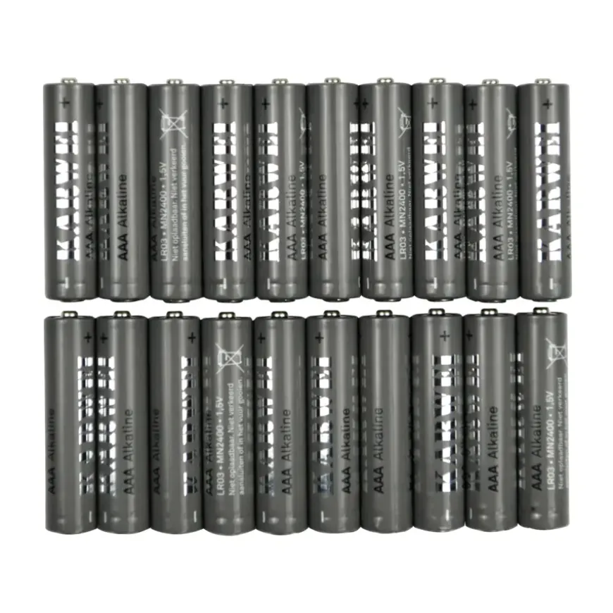 KARWEI Batterij Alkaline AAA 20 stuks