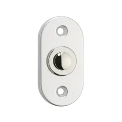 KARWEI beldrukker ovaal aluminium