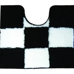 Sealskin KARWEI Chess wc mat zwart 50 x 60 cm