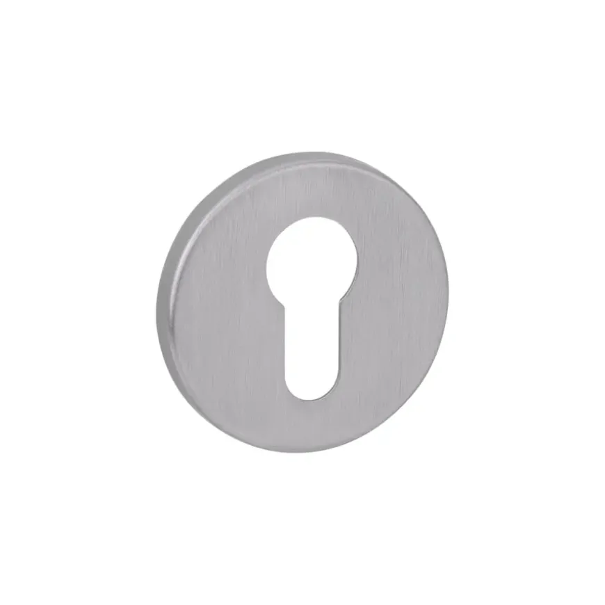KARWEI cilinder rozet rond RVS look (aluminium)