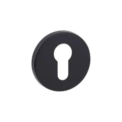 KARWEI cilinder rozet rond zwart (aluminium)