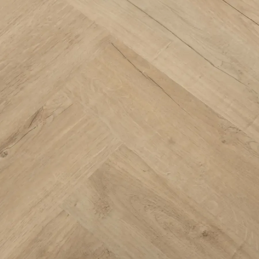 KARWEI click PVC Primera visgraat naturel eiken houtlook