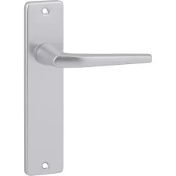 Karwei deurkruk set Daan recht blind schild aluminium