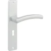 KARWEI deurkrukset France langschild sleutel 56mm ANOX (mat aluminium)
