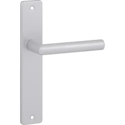 Karwei deurkruk set Greece recht blind schild ANOX aluminium mat