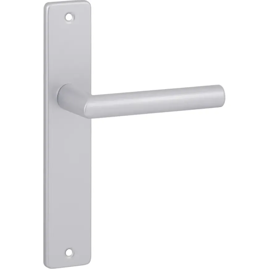 Karwei deurkruk set Greece recht blind schild ANOX aluminium mat