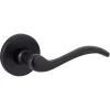 Karwei deurkruk set Tiago rond rozet oud bruin messing