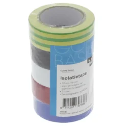 KARWEI elektrische isolatietape 10mx19mm divers 5 stuks