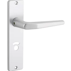 KARWEI insteekslot badkamerslot/wc-slot compleet met deurschild Doorn 50mm PC 63mm