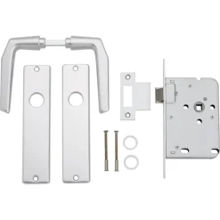KARWEI insteekslot loopslot compleet met deurschild Doorn 50mm