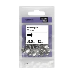 KARWEI klinknagel verzinkt 9x11mm (15 stuks)