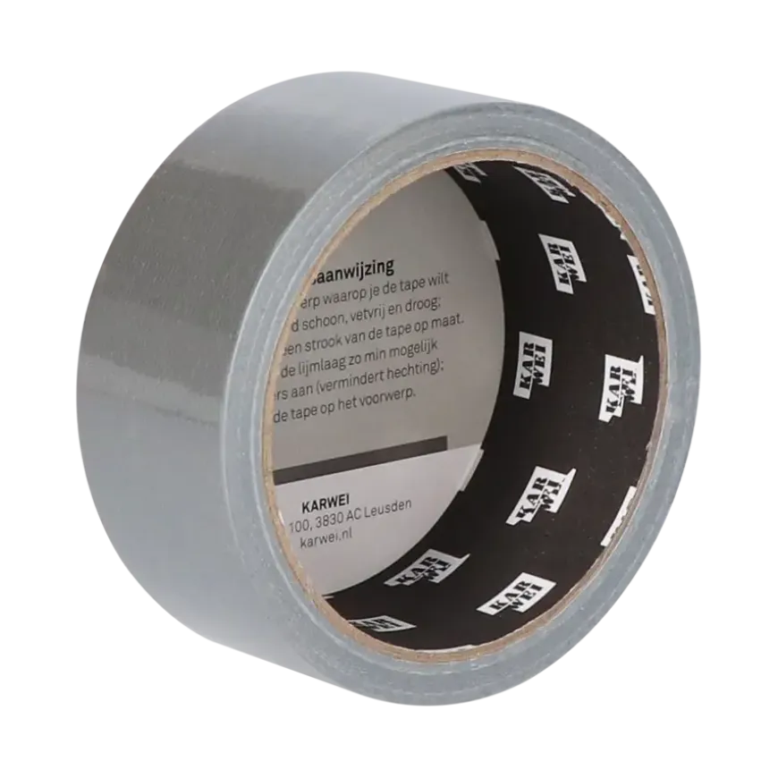 KARWEI klus- en reparatietape grijs 10 m x 38 mm