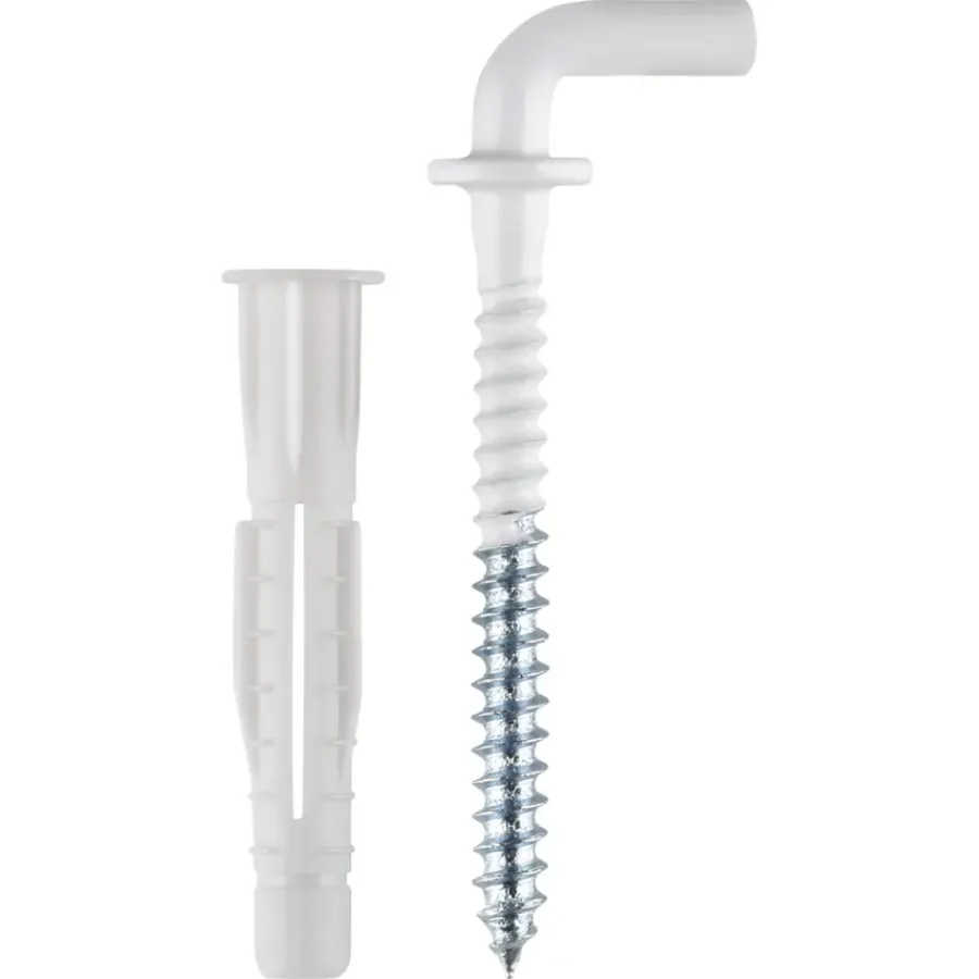 KARWEI kraagplug 8x50mm+duim 5,5x70mm wit 2ST