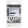KARWEI kraagplug 6x36mm+schr.haak wit 4,5x65mm 2ST