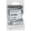 KARWEI kraagplug 6x36mm+schr.Schroefoog 4,5x70mm 4ST