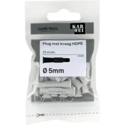KARWEI kraagplug 5x30mm 25ST