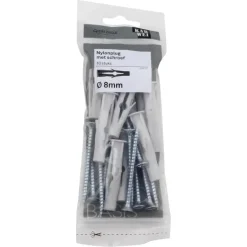 KARWEI Nylonplug 8x50mm + uni 5x60mm 10ST