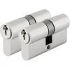 KARWEI profielcilinder nikkel 30/30 mm gelijksluitend (2 stuks)