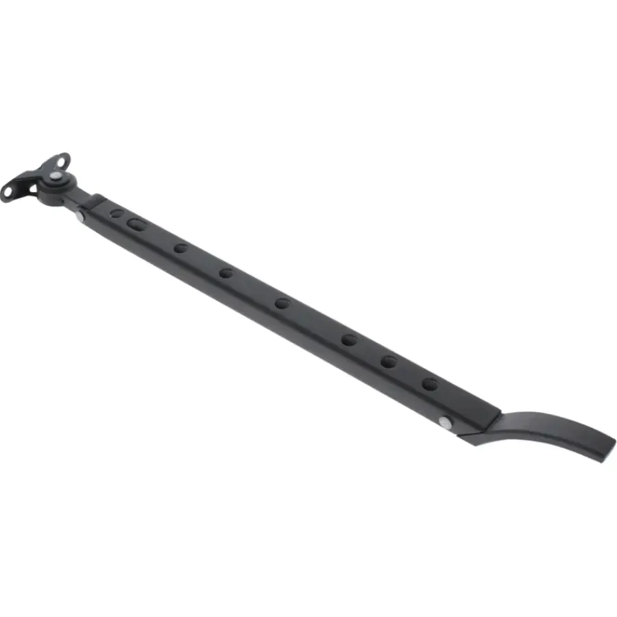 KARWEI raamuitzetter zwart 30 cm buitendraaiend