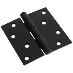 KARWEI Scharnier met losse pen 90x90 mm zwart - 2 stuks