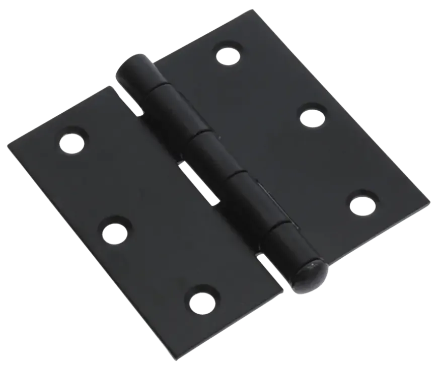 KARWEI Scharnier met losse pen 75x75 mm zwart - 2 stuks
