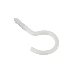 KARWEI Schroefhaken wit 3,5mm - 50mm 6st.