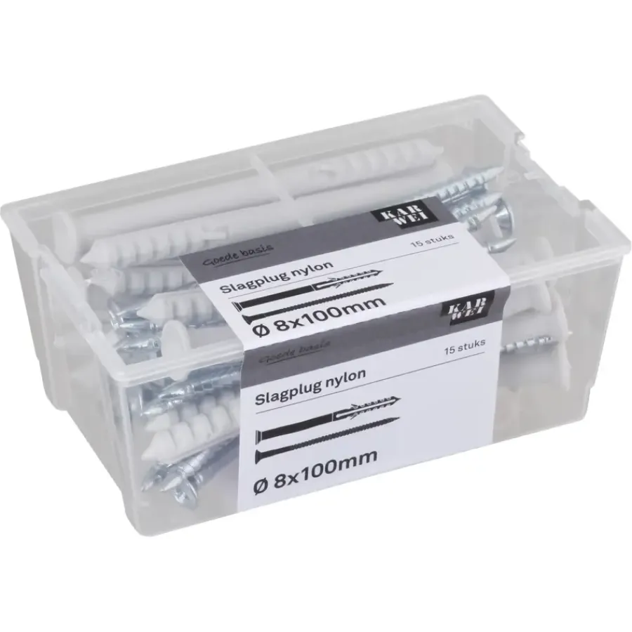 KARWEI slagplug 8x100mm / 4,8x105mm 15ST