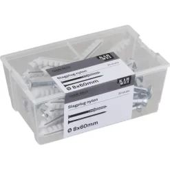 KARWEI slagplug 8x60mm/ 4,8x65mm 20ST